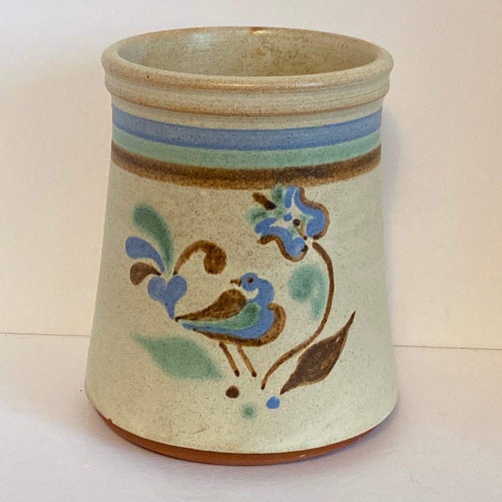 Studio Art Pottery Crock Vase
